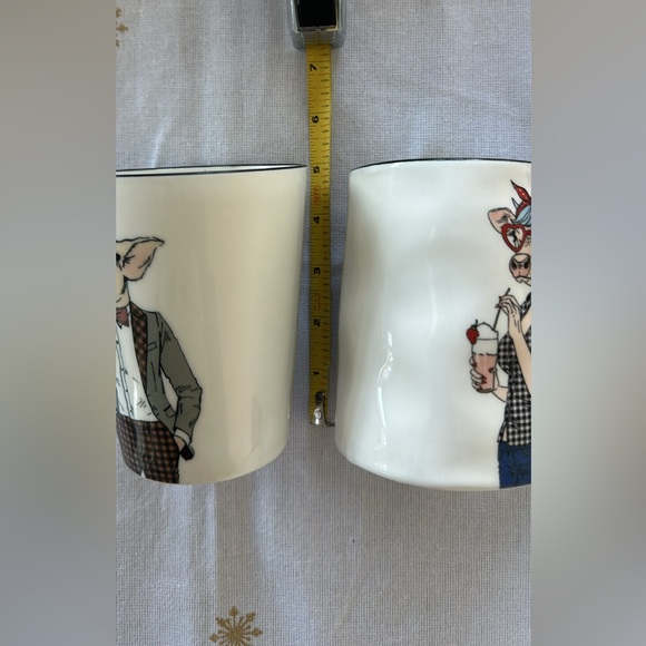 Dressy pig mugs by Signaturee - Picture 6 of 6